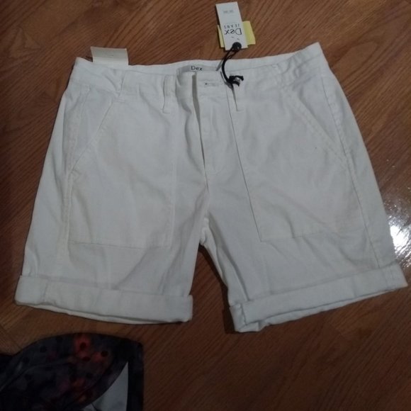 NWT Dex White Peyton Bermuda9 Shorts-Size 27 - Picture 1 of 3